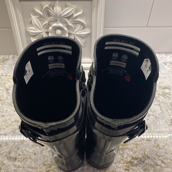 Hunter Original Refined Back Strap boots - Picture 3 of 13